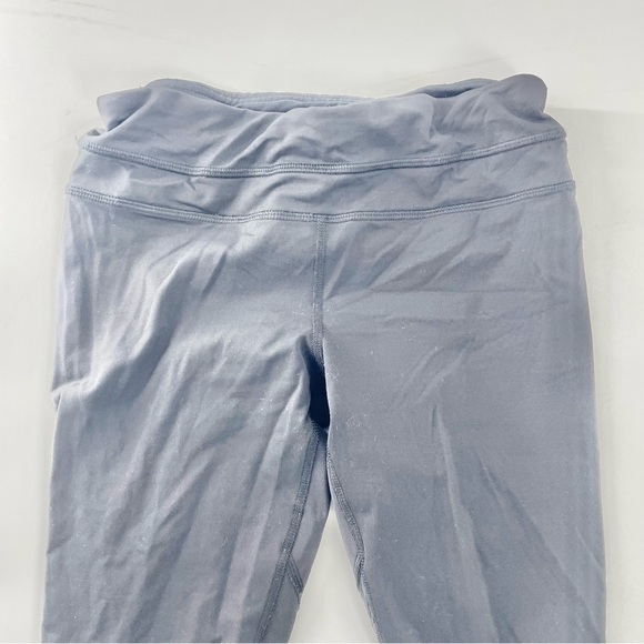 Lululemon Run Off Route Mid Rise Crop 21" Black Fast and Free crop Yoga pants 4 - Picture 5 of 12